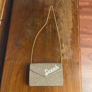 Island to East Side Beaded Envelope Purse